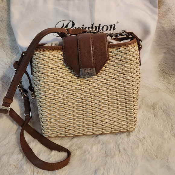 Brighton Straw Pocketbook - Picture 1 of 4